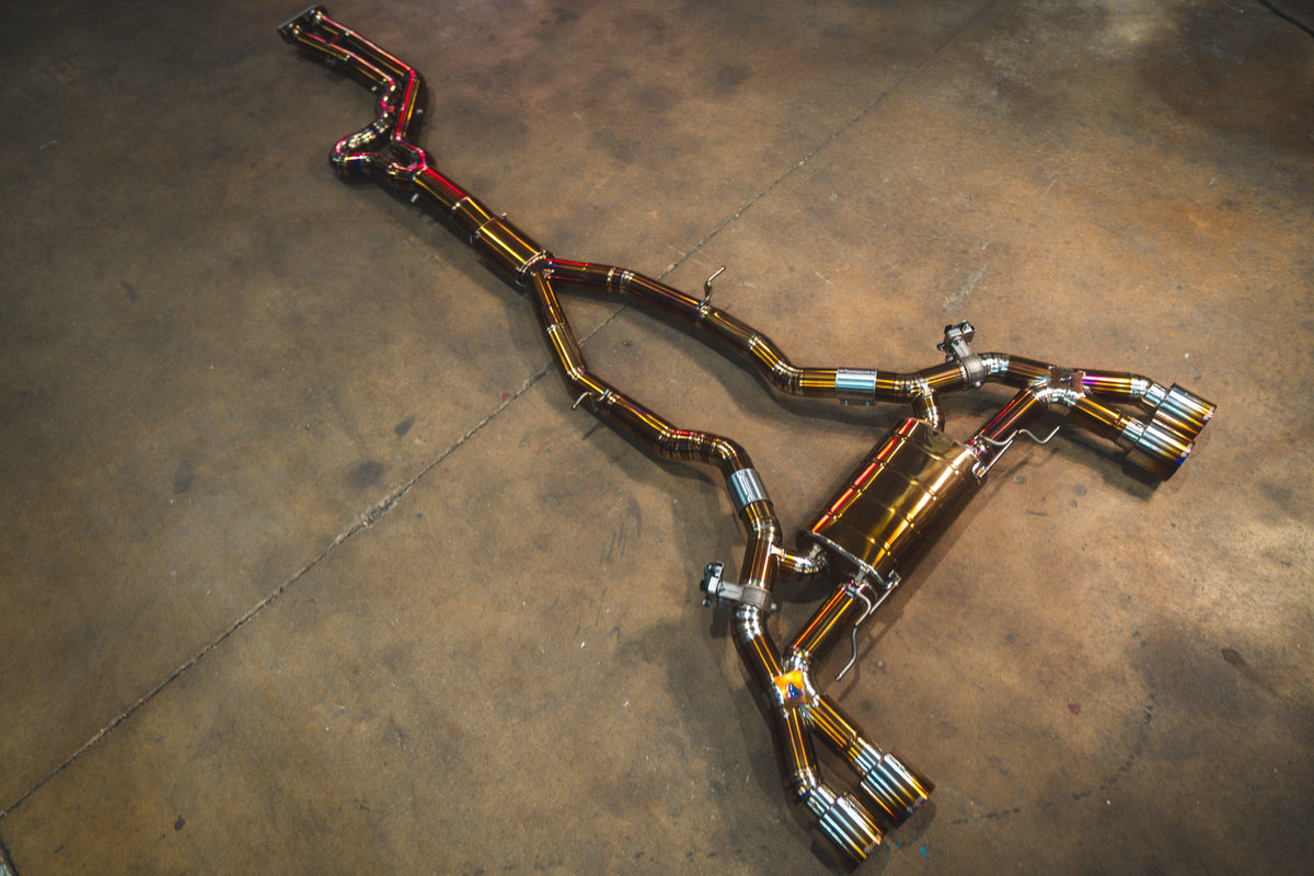BMW X3M/X4M (F97/F98) Sportuitlaat met kleppen