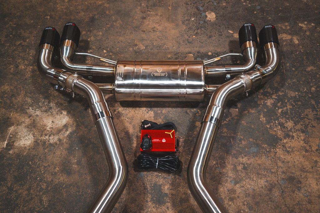 BMW G20/G22/G26 M340i/M440i Sportuitlaat met kleppen
