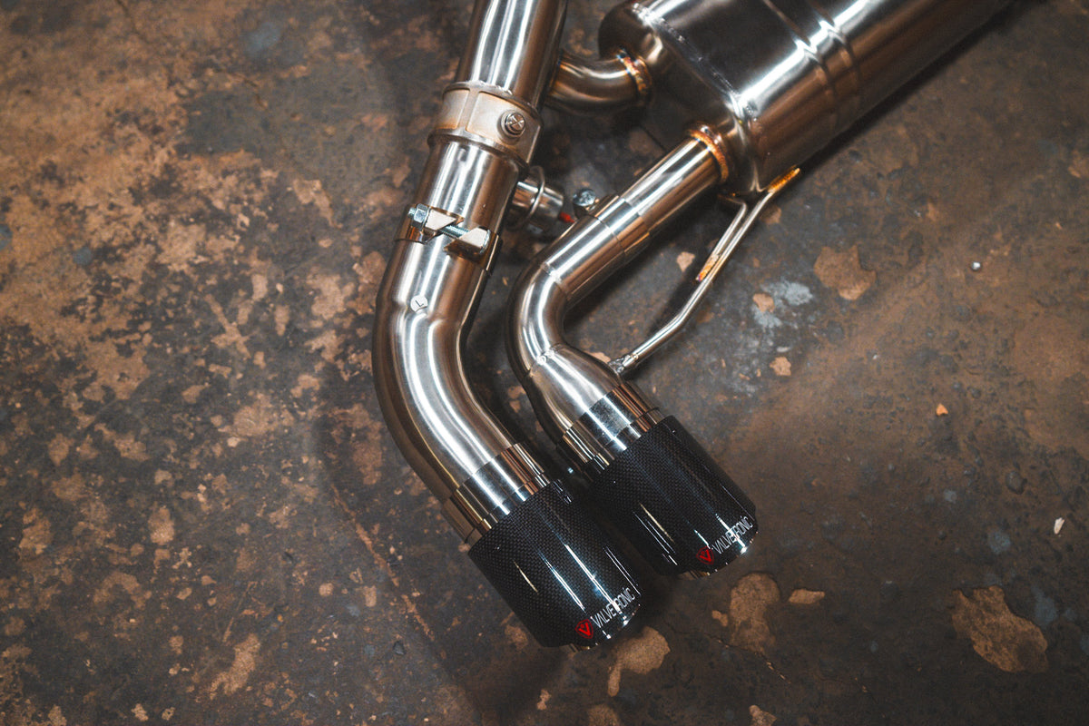 BMW G20/G22/G26 M340i/M440i Sportuitlaat met kleppen