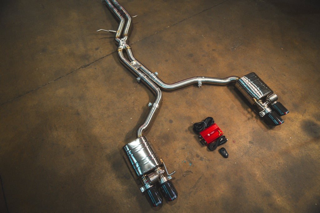 Audi B8/B8.5 S4/S5 Sportuitlaat met kleppen