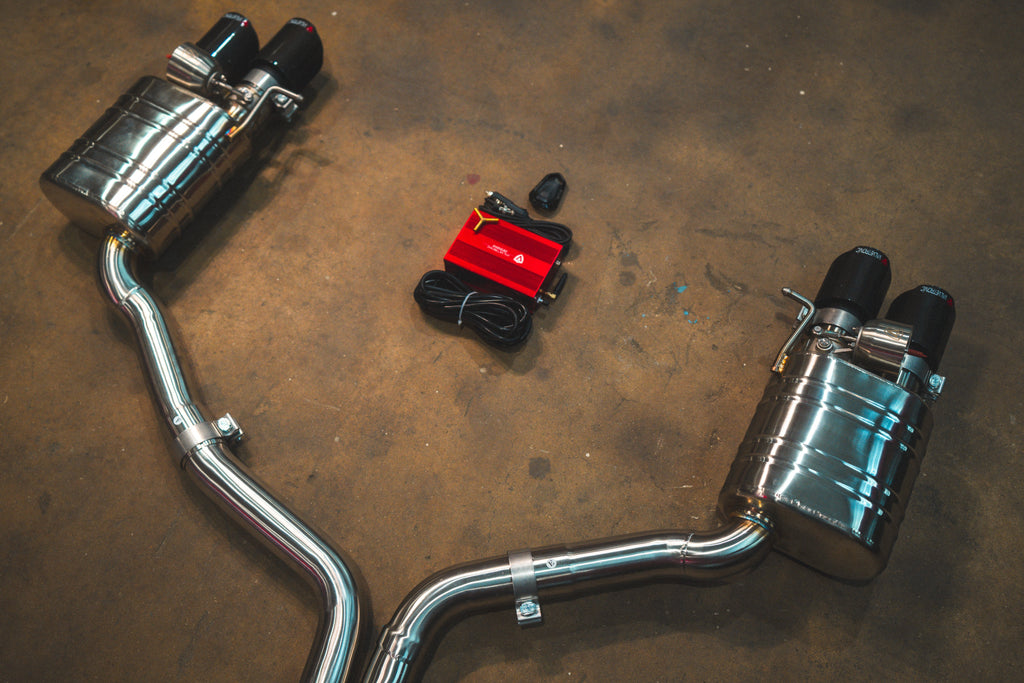 Audi B8/B8.5 S4/S5 Sportuitlaat met kleppen