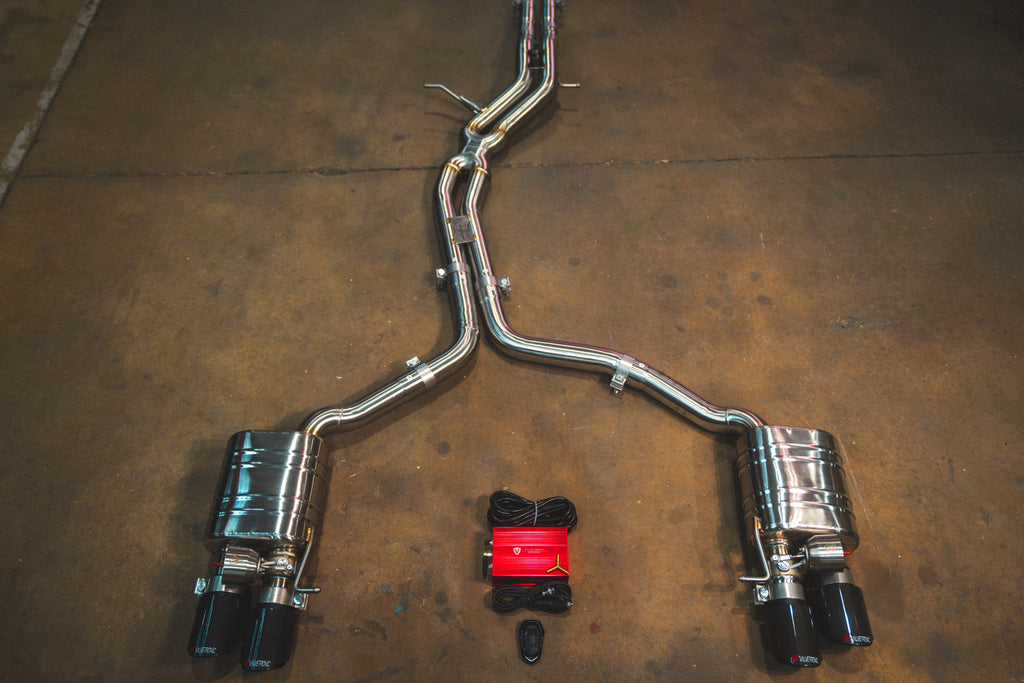 Audi B8/B8.5 S4/S5 Sportuitlaat met kleppen