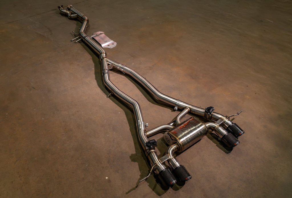 BMW G80/G82/G83 M3/M4 Sportuitlaat met kleppen