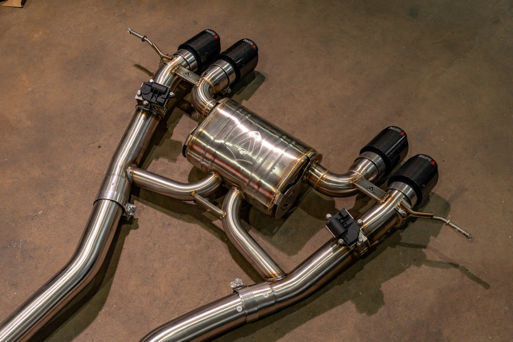 BMW G80/G82/G83 M3/M4 Sportuitlaat met kleppen