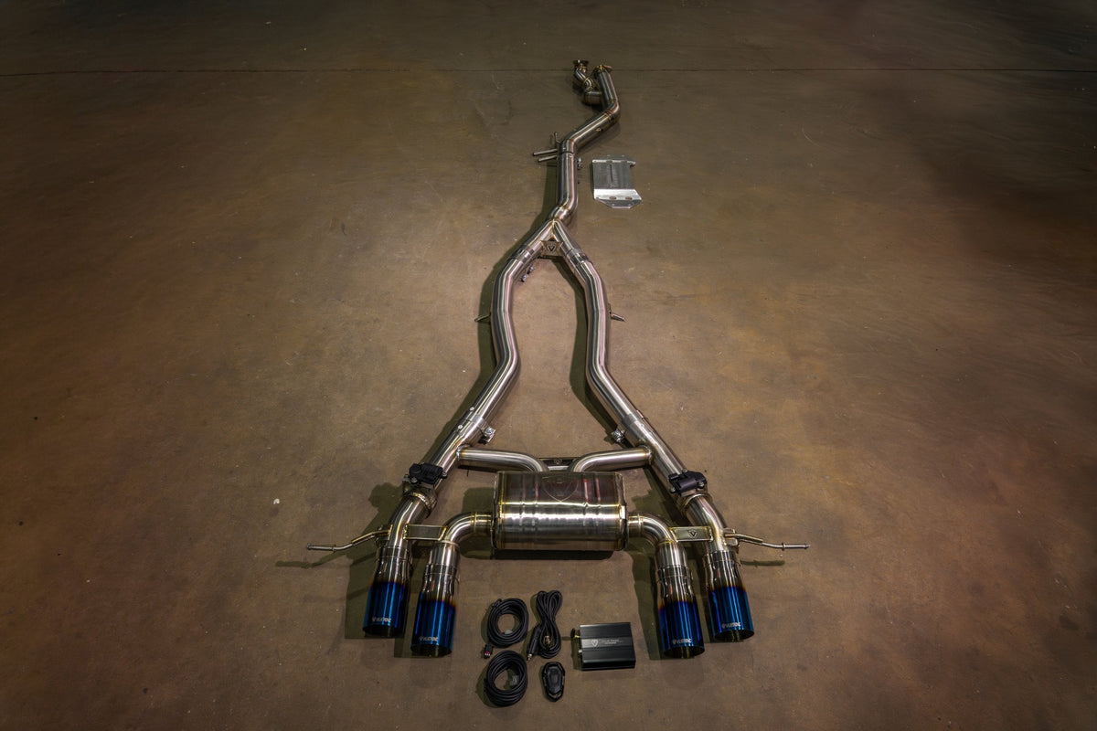BMW G80/G82/G83 M3/M4 Sportuitlaat met kleppen