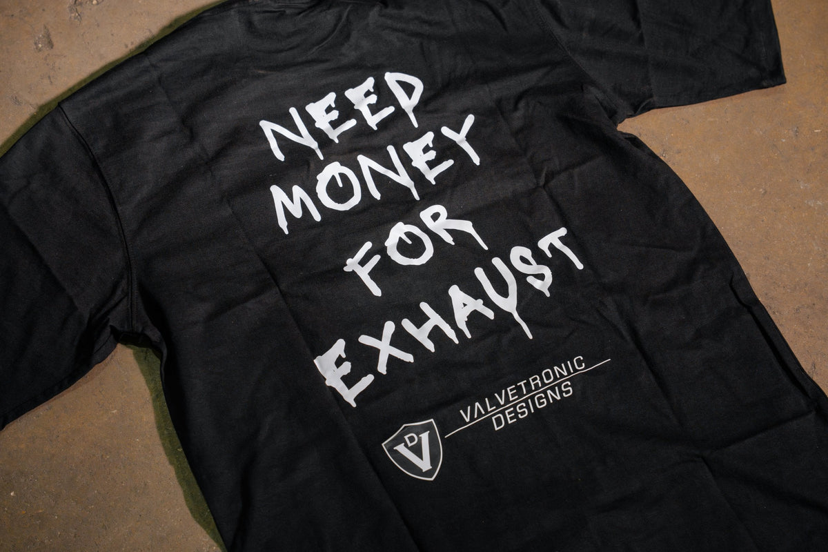 Need Money for uitlaat T-shirt