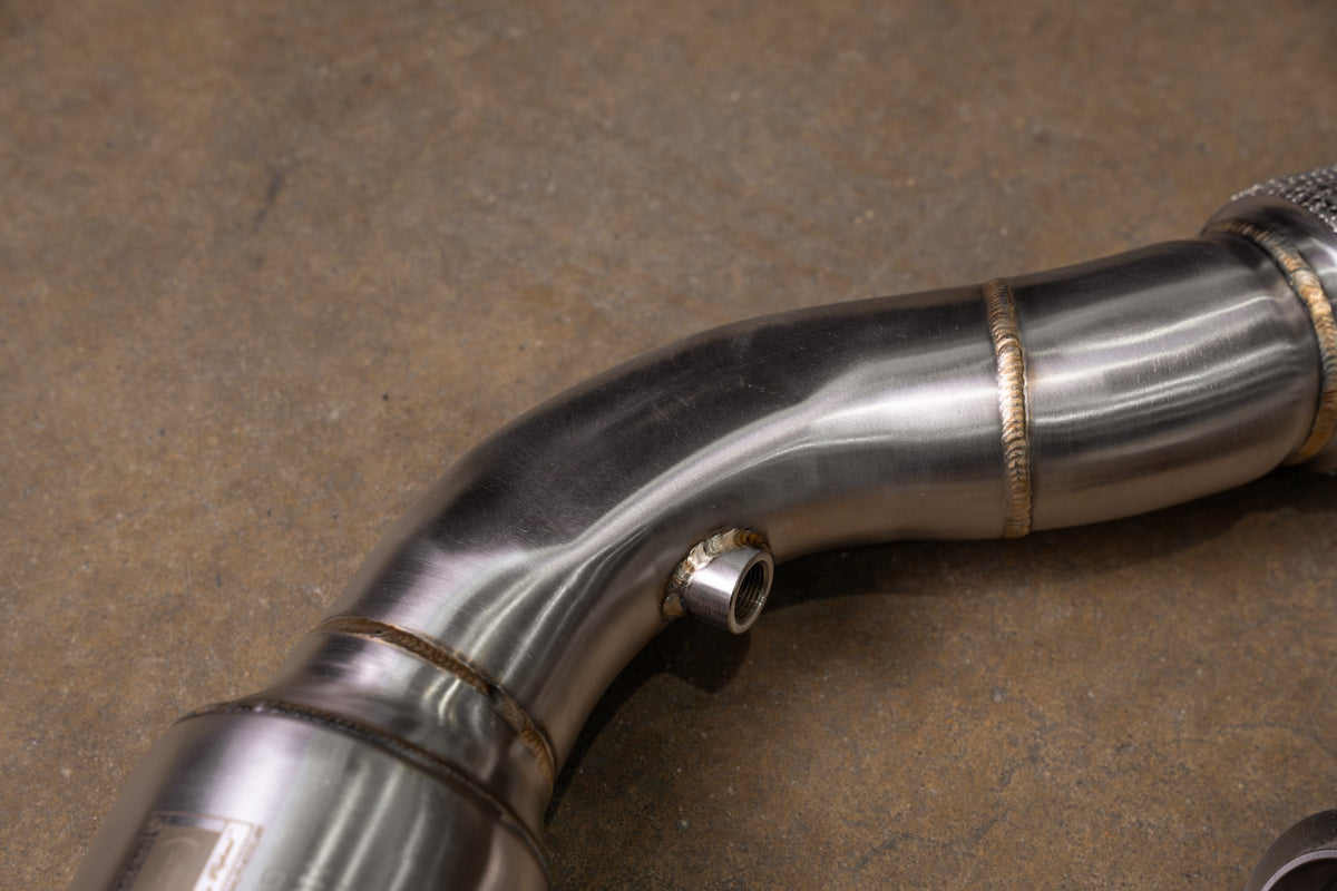 BMW F80/F82/F83/F87C M2C/M3/M4 Catted downpipes (400 cel)