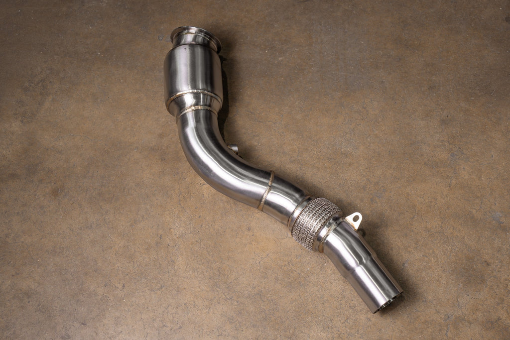 BMW F80/F82/F83/F87C M2C/M3/M4 Catted downpipes (400 cel)