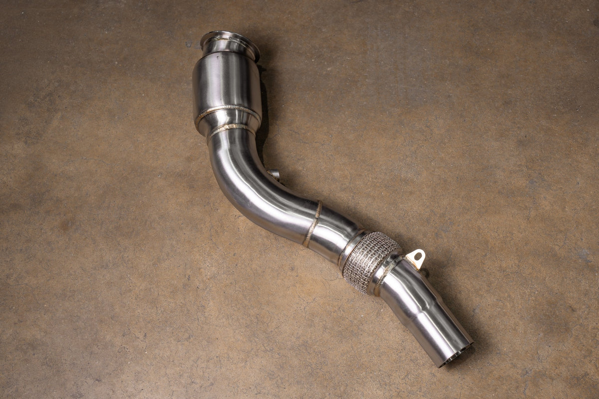 BMW F80/F82/F83/F87C M2C/M3/M4 Catted downpipes (400 cel)
