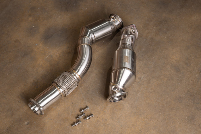 BMW G80/G82/G83/G87 M2/M3/M4 Catted downpipes (400 cel)