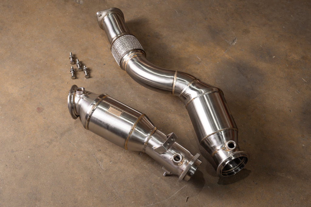BMW G80/G82/G83/G87 M2/M3/M4 Catted downpipes (400 cel)