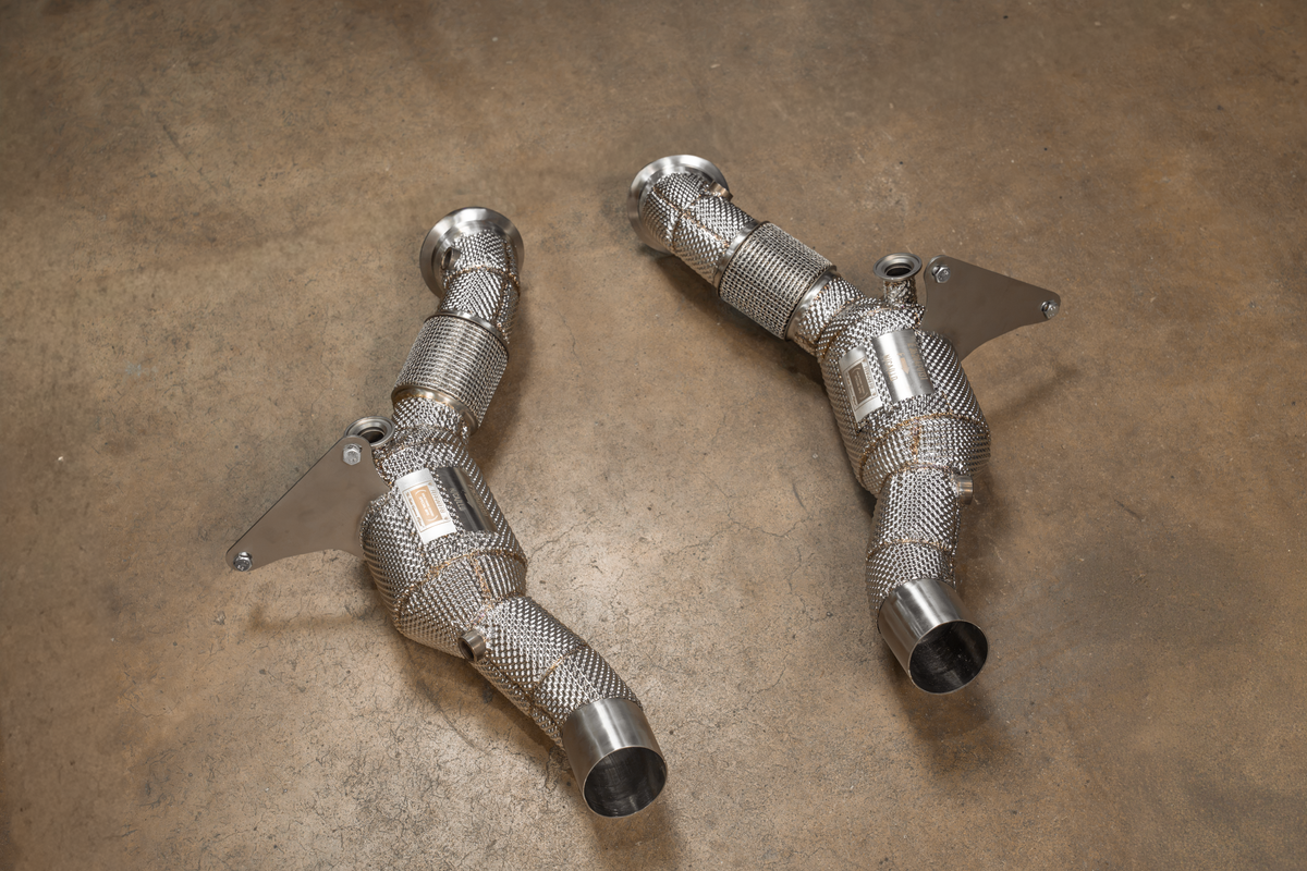 Ferrari F8 Downpipes