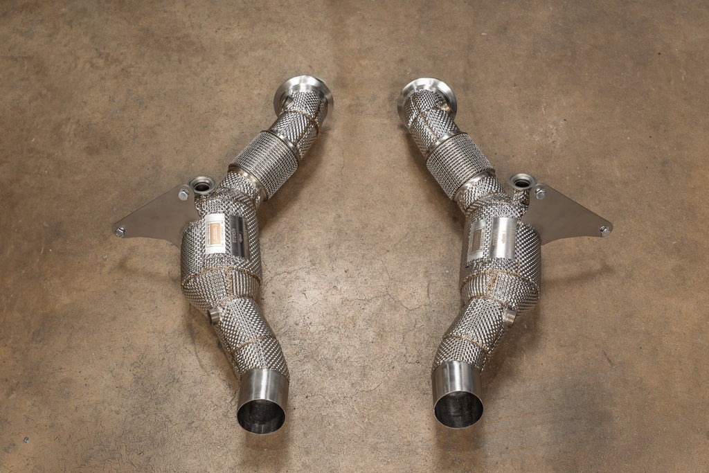 Ferrari F8 Downpipes