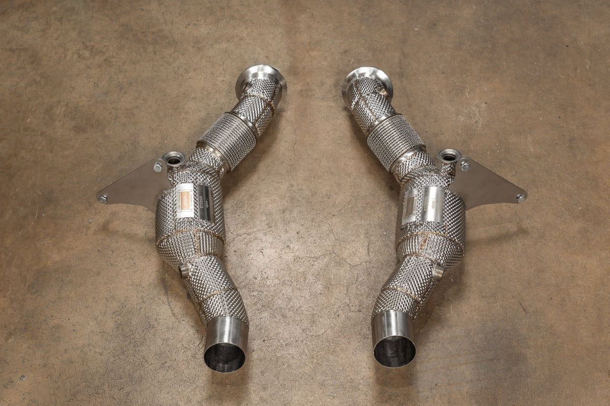 Ferrari F8 Downpipes