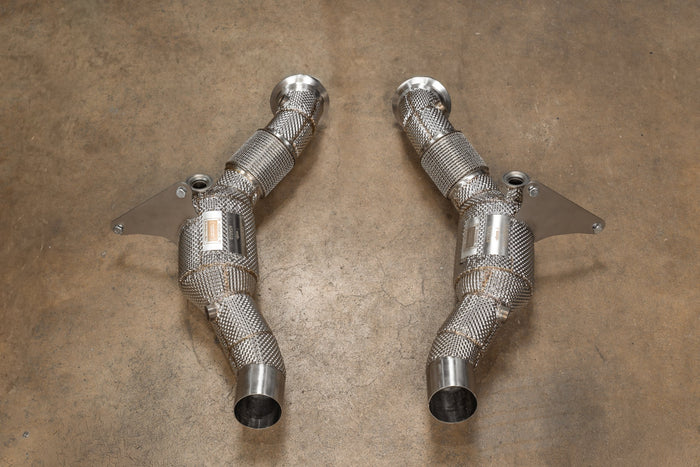 Ferrari F8 Downpipes