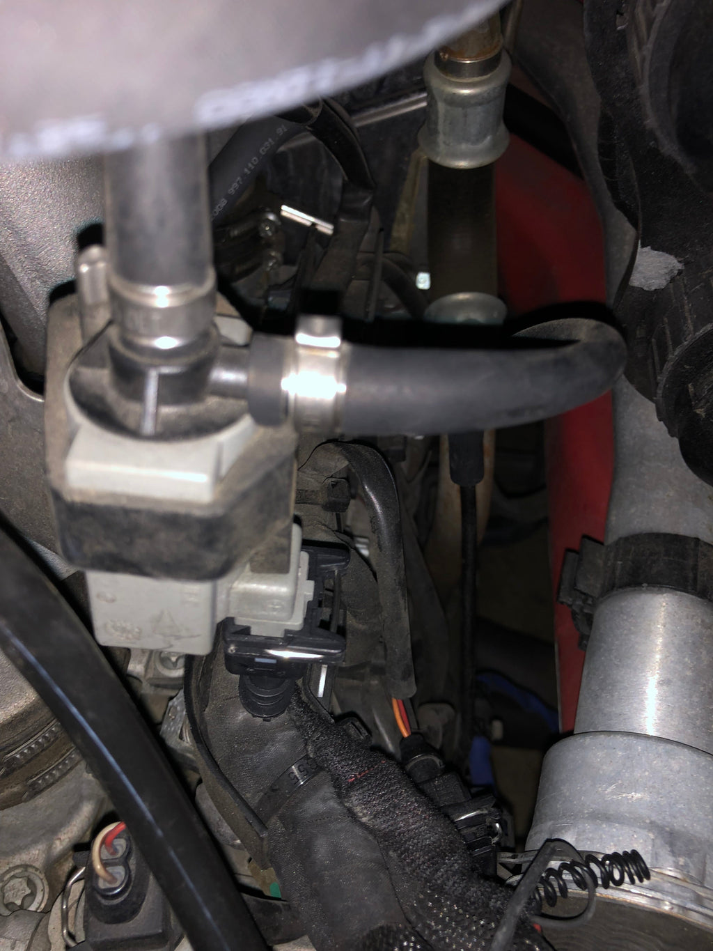 Porsche uitlaat klep/klep bediening for