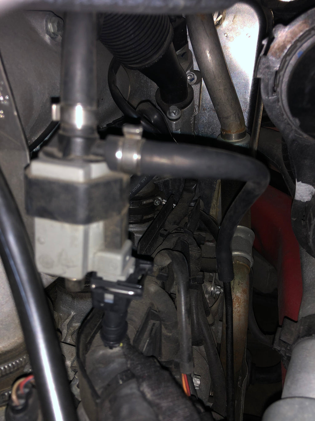 Porsche uitlaat klep/klep bediening for