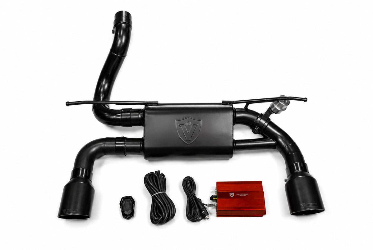 Jeep JLU/JL Wrangler Sportuitlaat met kleppen